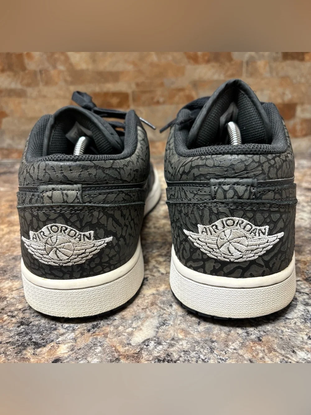 Air Jordan 1 Low SE 'Black Elephant' FB9907-001 Size 13